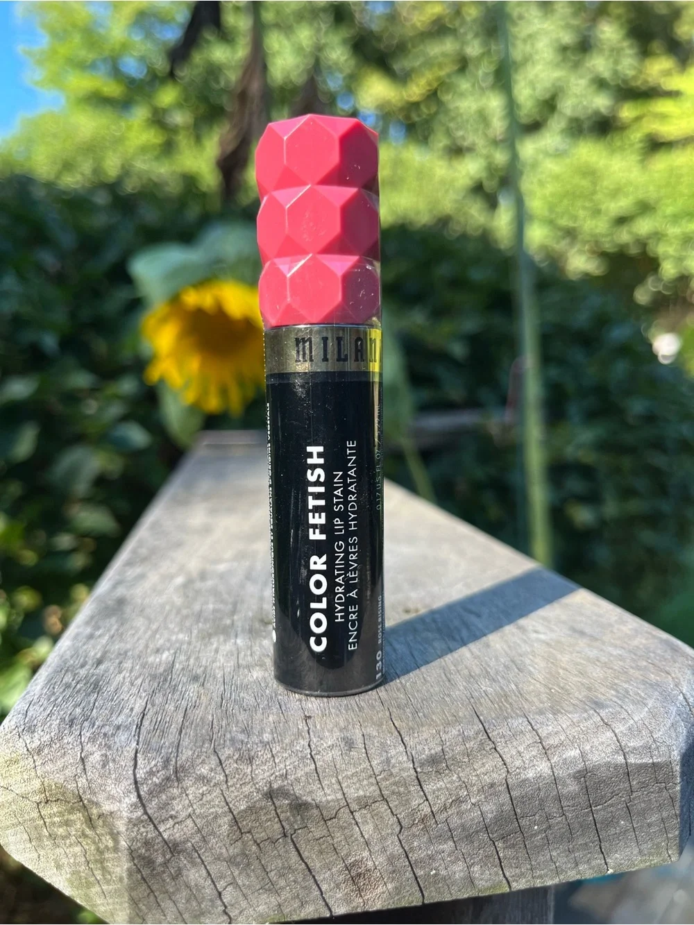 Milani Color Fetish Hydrating Lip Stain Shade Rose Rising Full Size 0.17 Oz NWT